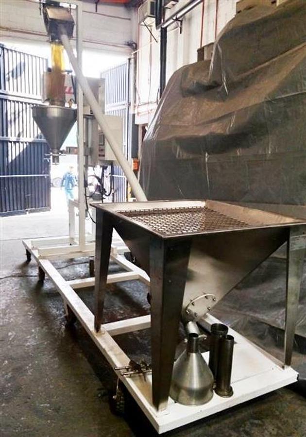 Used All Fill model B-SV-600 stainless steel auger powder filler