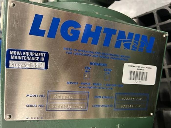 Used Lee model 150 SSA 150 gallon stainless steel tank