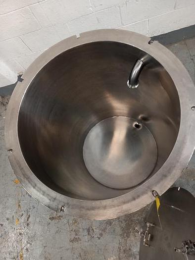 Used Stainless steel 53 gallon jacketed