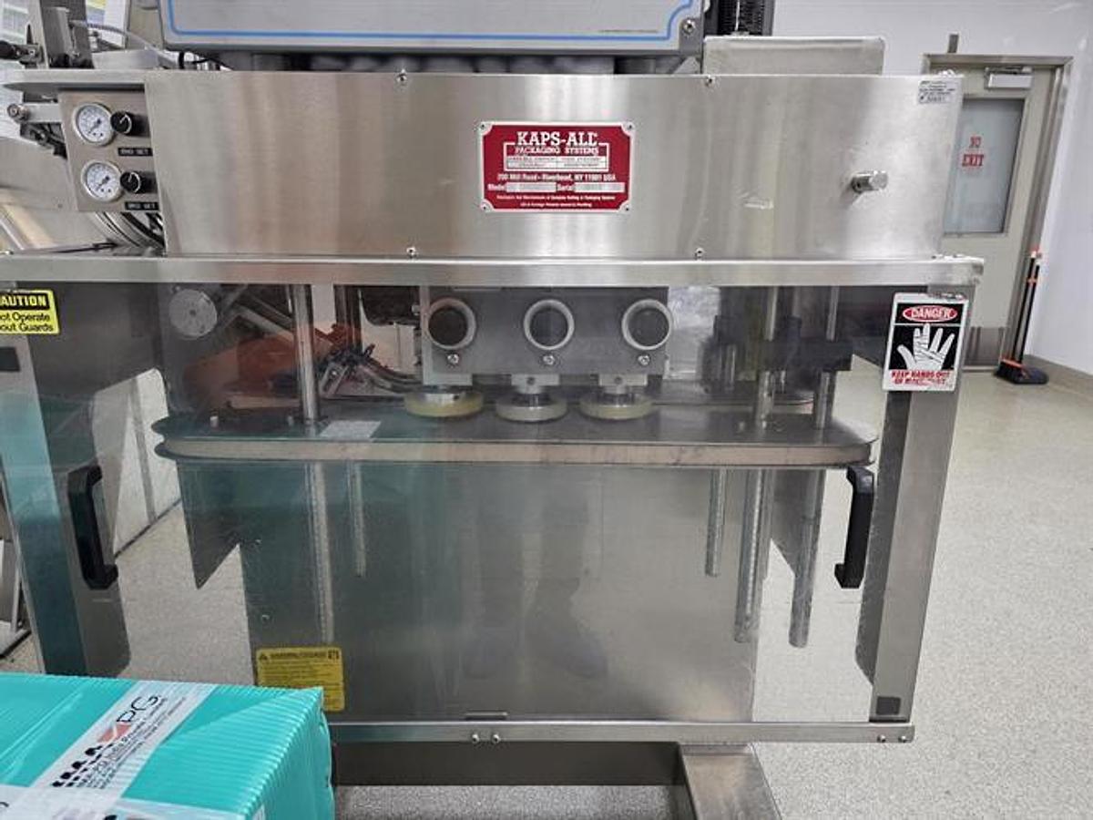 Used Kaps-All Model GA6 Capper & Lidder