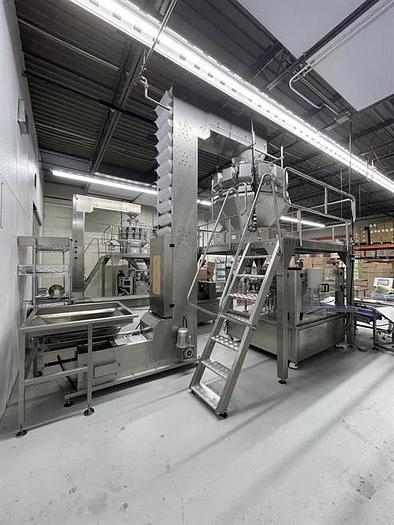 Used Jintian Doy Pouch Machine with 14-head Scale