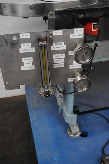 Used Cozzoli model R100 Vial Stoppering Machine -