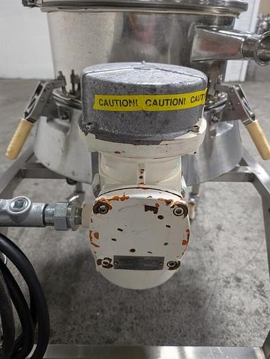 Used Russel Finex model 17240 22" diameter single deck sifter