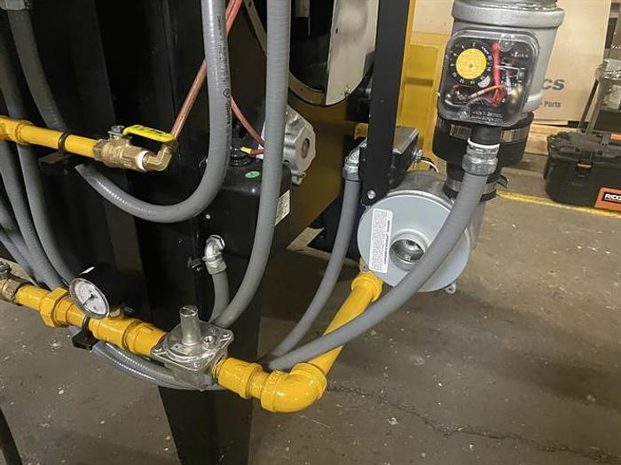 Used Bauer 322 1000 lb/hr Batch Dry Nut Roaster