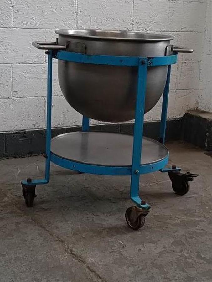 Used Carbon Steel Kettle dolly