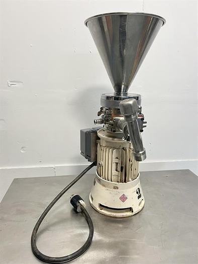 Used Fryma model MZ80R stainless steel colloid mill