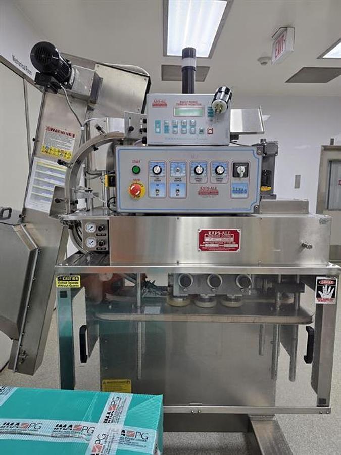Used Kaps-All Model GA6 Capper & Lidder