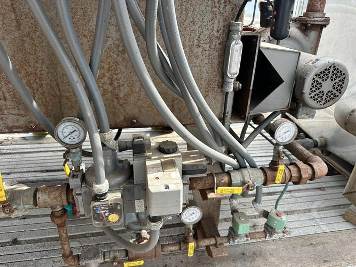 Used AC Horn model 322-M 1,000 lb/hr 3-bag Dry Nut Roaster