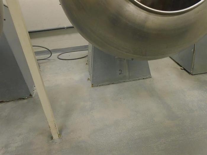 Used 41" diameter Stainless Steel Coating Pan