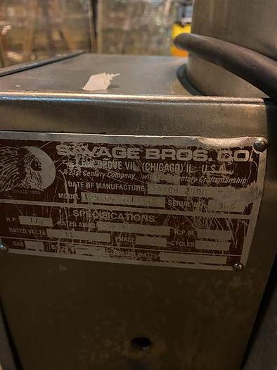 Used Savage 125 -lb Stainless Steel Chocolate Melter