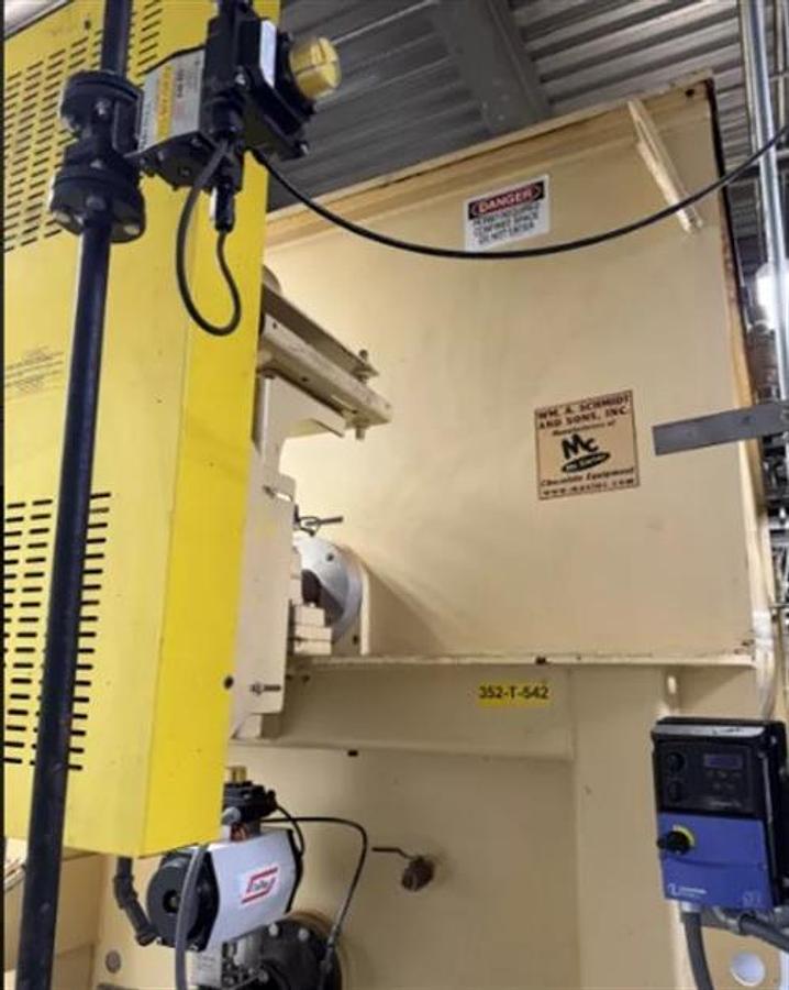 Used WM.A.Schmidt 50,000-lb Jacketed Horizontal Chocolate Tank