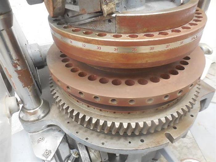 Used Manesty model BB3B 39 station rotary tab press