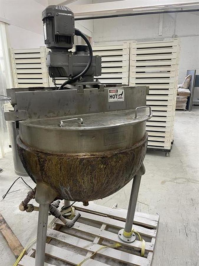 Used Groen 60 Gallon Stainless Steel Cooking & Mixing Kettle