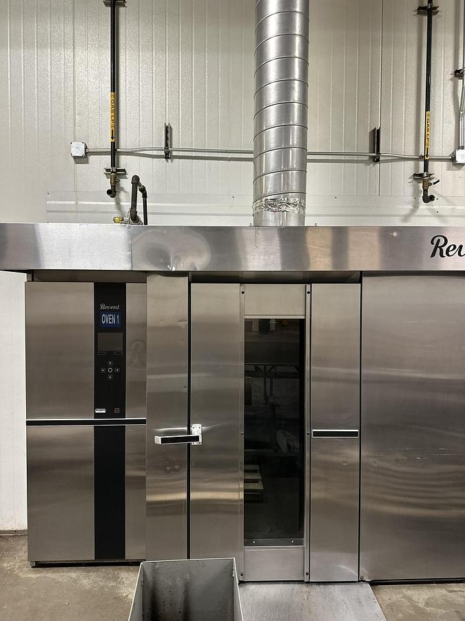 Used Revent Model 703-G-CG Gas Fired Double-Double Rack Oven