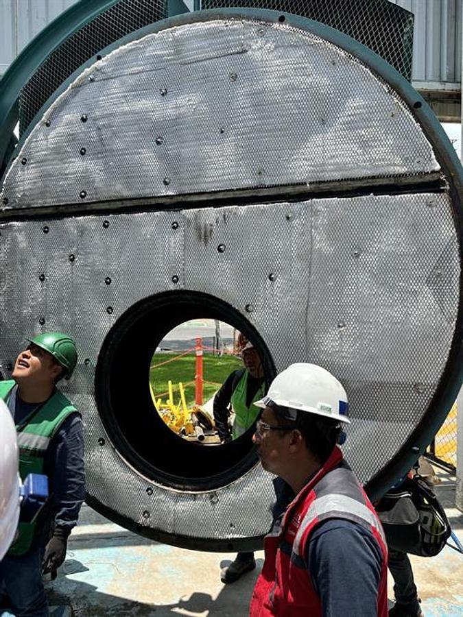 Used Cleaver Brooks model CB 700-600 boiler