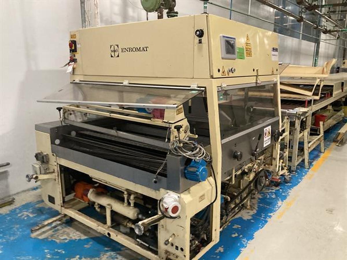Used Sollich EMN 1300 Enromat /Bottomer/Enrober