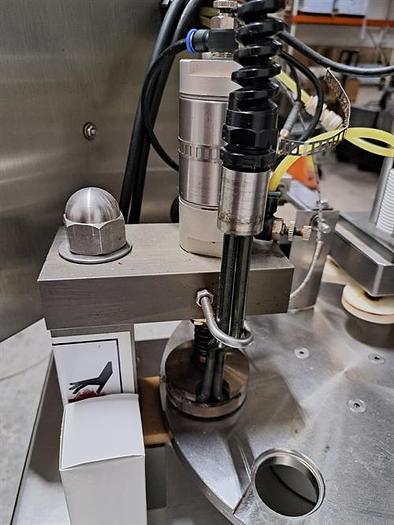 Used Quality Cup model QC-8 Rotary Cup Filler & Sealer