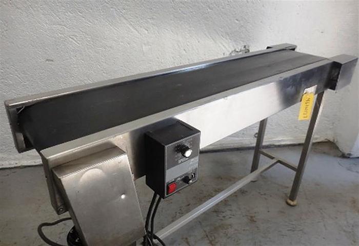 Used Stainless steel belt conveyor