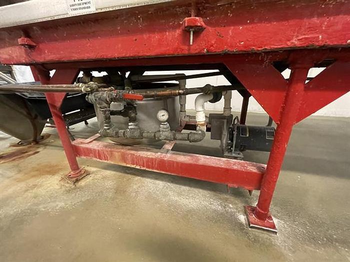 Used 30" x 96" long stainless steel Cooling Table