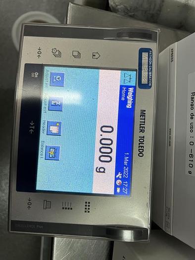 Used Mettler Toledo model XP603S analytical scale with LV11 automatic feeder