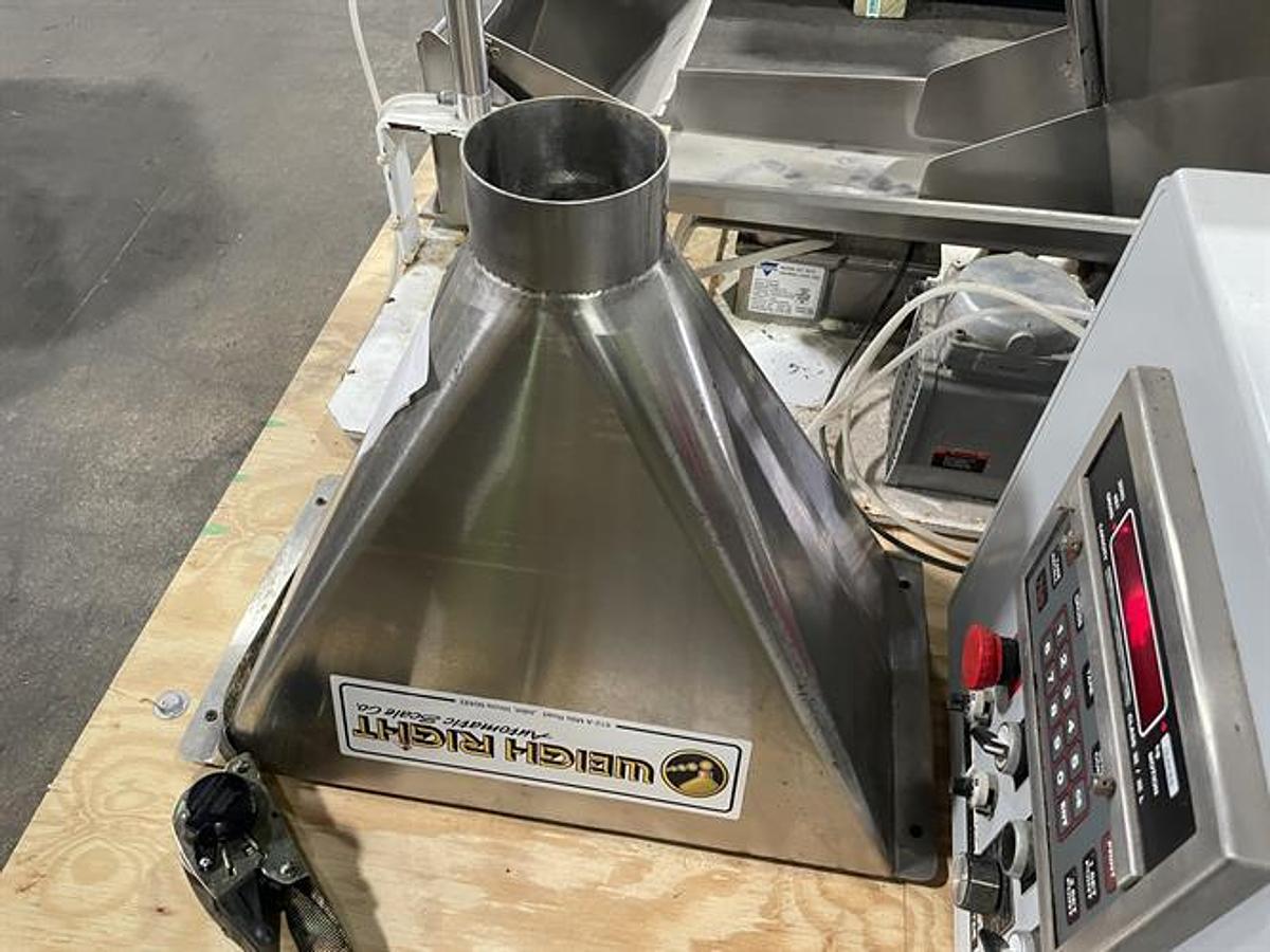 Used Weigh Rite model PMB-1E Table Top Single Head Net Weigher