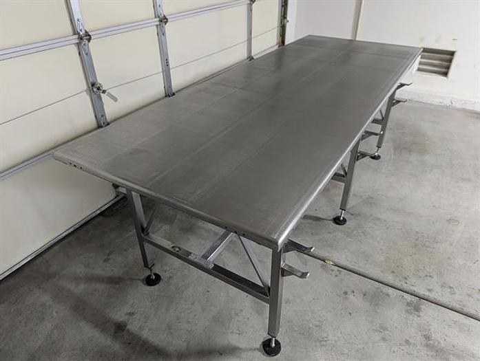 Used Savage 3 x 8 ft SS Water Cooled Table
