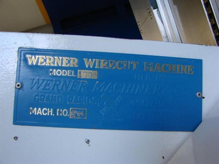 Used Werner 18” Wide Wire-Cut Extruder for Pans