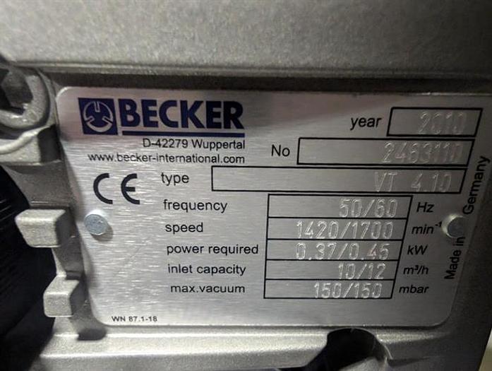 Used Klockner model LA-500 vertical strip packager