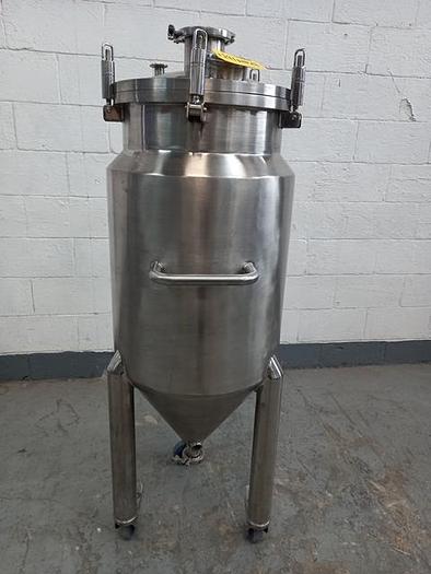 Used Stainless steel  26 gallon jacketed pressure tank