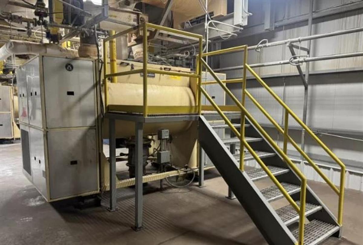 Used Bauermeister 2000-kg Jacketed Chocolate Paste Mixer
