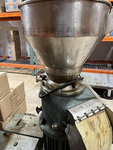 Used Koruma type 3 Jacketed Carborundum Stone Nut Butter Mill