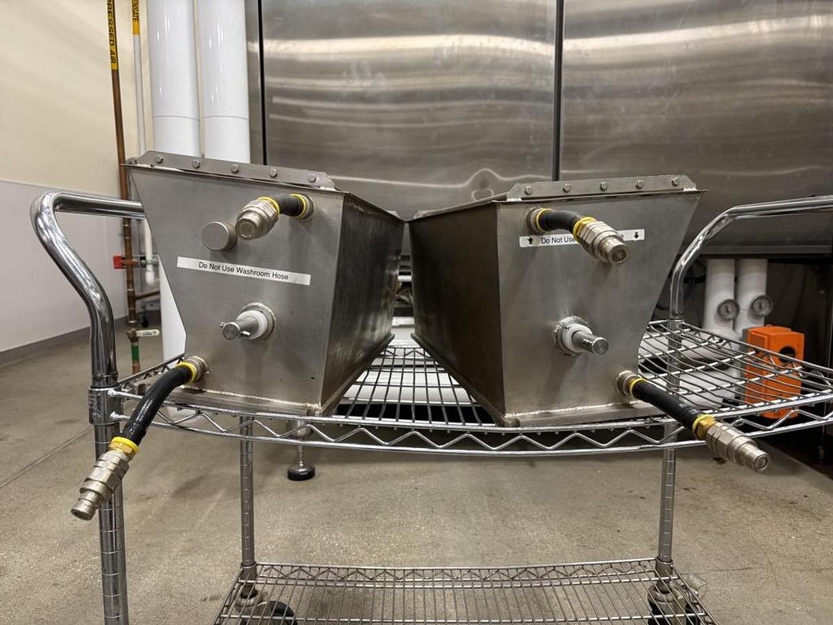 Used Imperial 600 x 225 One Shot Molding Plant with Loesch Bar Wrapper