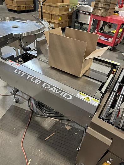 Used Signode Little David case erector & Magnum case taper