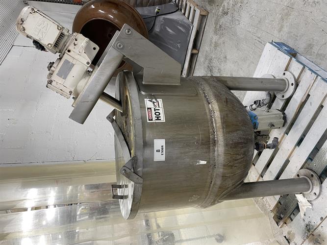 Used Lee 60 Gallon Stainless Steel Cooking & Mixing Kettle