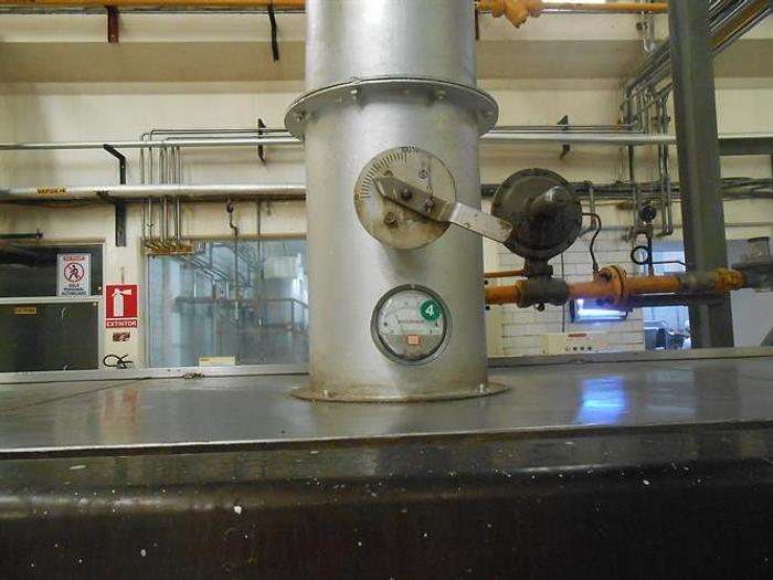 Used Haas 80 Plate Wafer Oven Complete Wafer Line