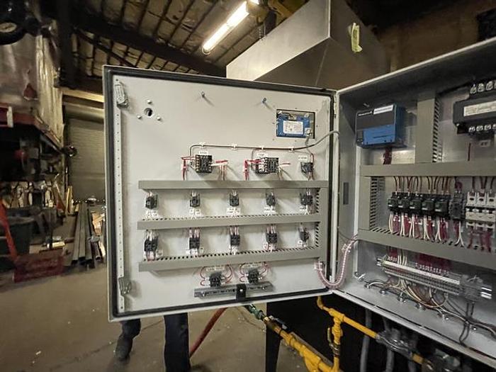 Used Bauer 322 1000 lb/hr Batch Dry Nut Roaster