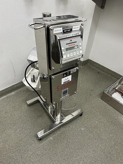 Used Safeline model 303 stainless steel metal detector for tablets