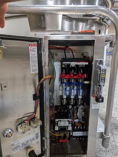 Used Sweco model XS48Y86 48" diameter  single deck sifter