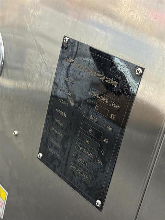 Used LFA SACF25 Semi-Auto Capsule Filler