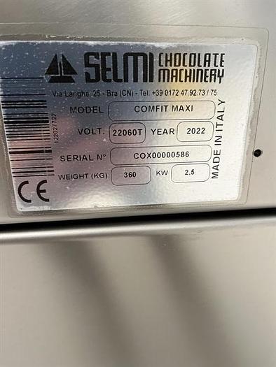 Used Selmi Comfit Maxi Coating Pan w Sprayer