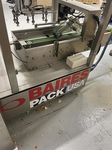Used BairesPack Pre-made Doy Pouch Machine with 4-lane Linear Scale