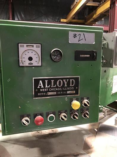 Used Alloyd 6S-CBE rotary blister packager