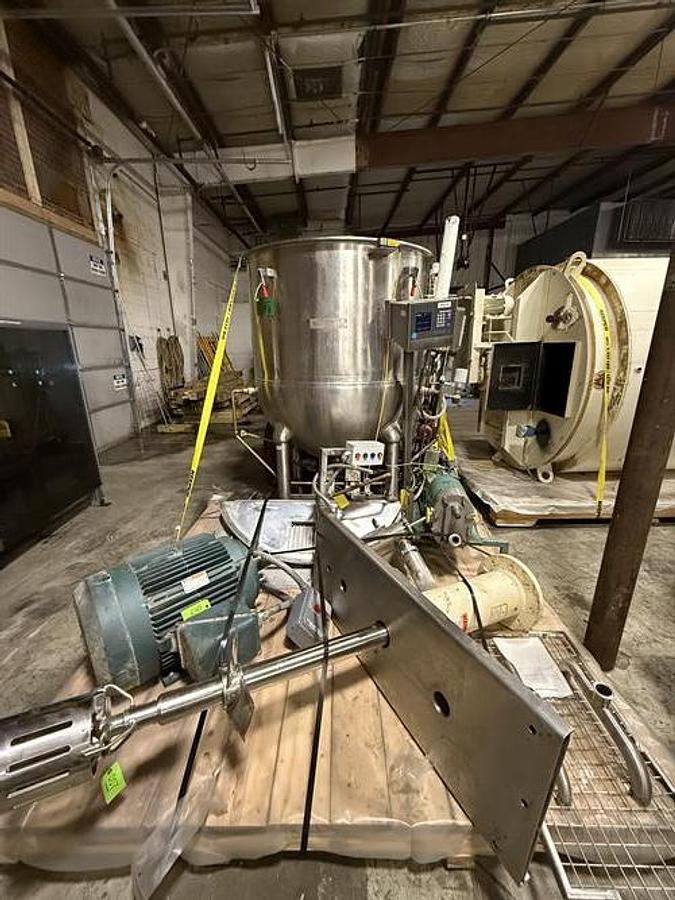 Used Groen 300 Gallon Cooking with High Shear Mixer