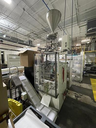 Used General Form, Fill and Seal Machine with Volumetric Cup Filler