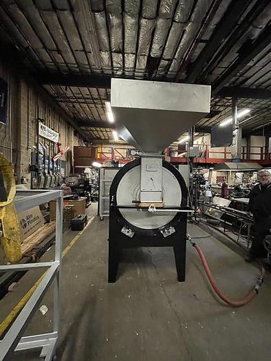 Used Bauer 322 1000 lb/hr Batch Dry Nut Roaster