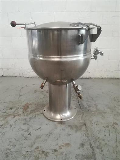 Used Groen model PT-10 Stainless Steel Jacketed Kettle