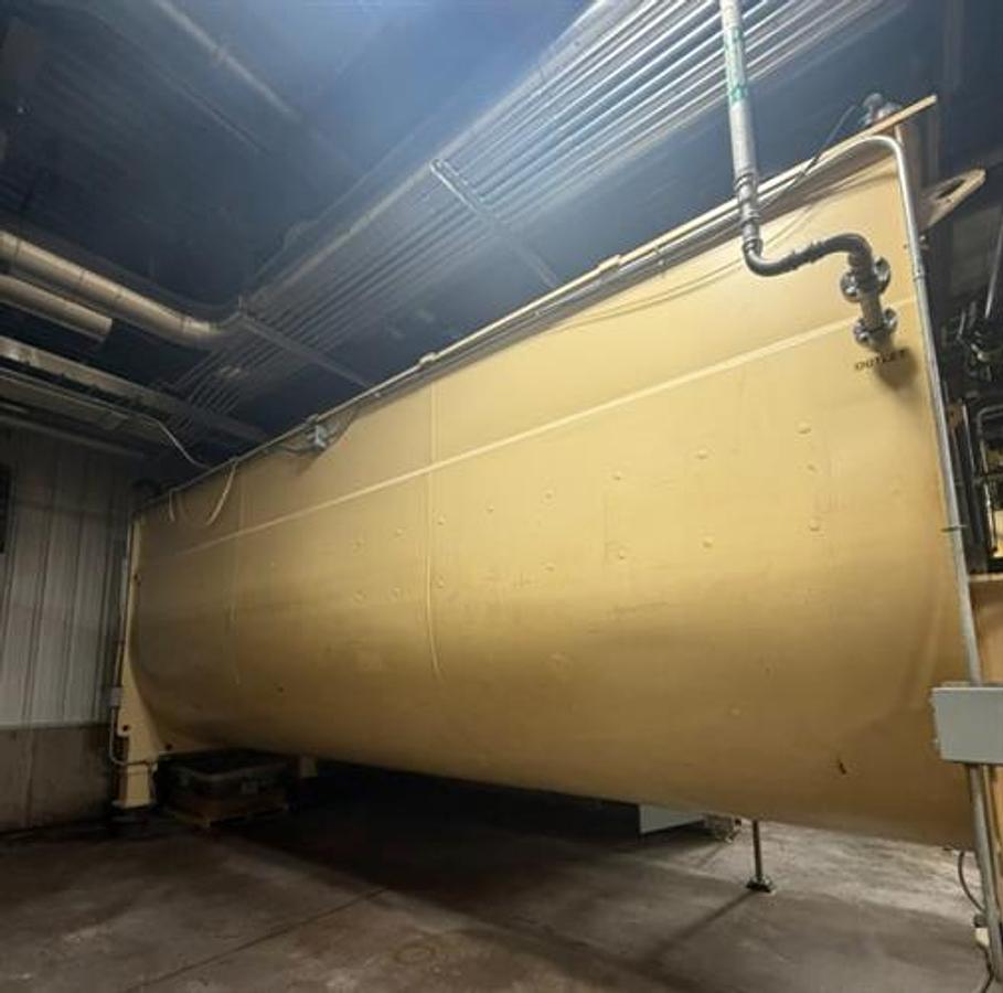 Used WM. A Schmidt 100,000 lb Jacketed Chocolate Tank