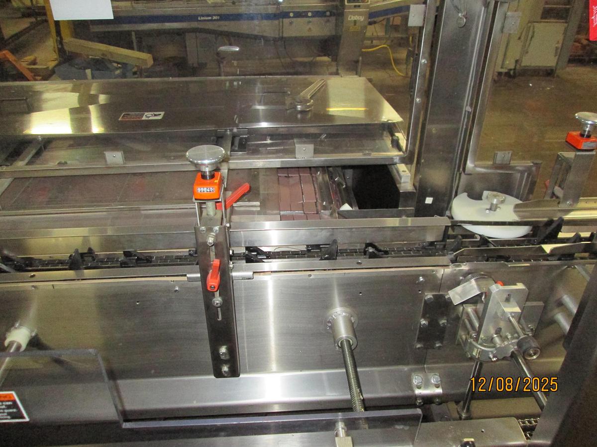 Used Adco Model 15DBC105SS Automatic Horizontal Cartoner