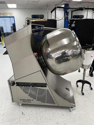 Used Selmi Comfit Maxi Coating Pan w Sprayer