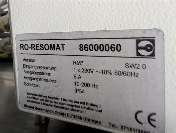 Used Harro Hofliger model Omnicontrol 6 capsule checkweigher